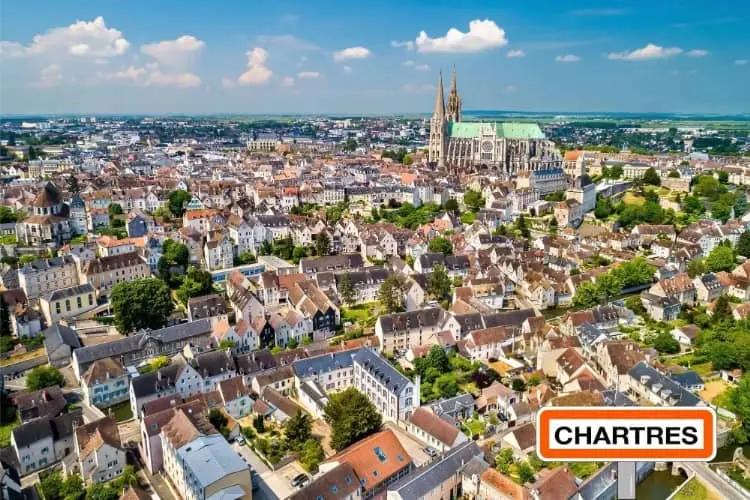 Déménager en Centre-Val de Loire dans la ville de chartres