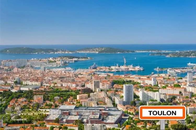 Déménager en Provence-Alpes-Côte d’Azur dans la ville de toulon