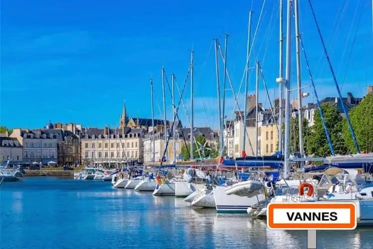 Déménager en Bretagne dans la ville de vannes